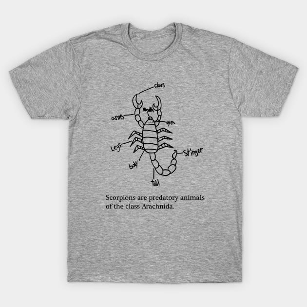 Scorpion T-Shirt by Monkey&MeTees